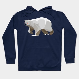 Blushing Polar Bear Hoodie